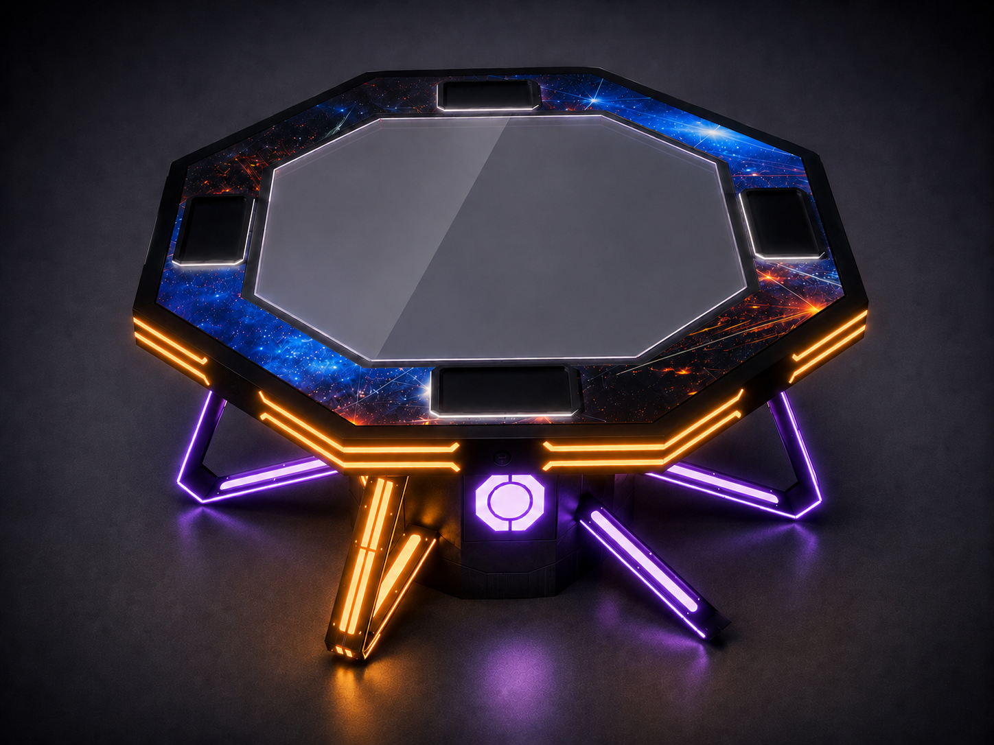 Studio render of the HoloStrata Spatial Computing table